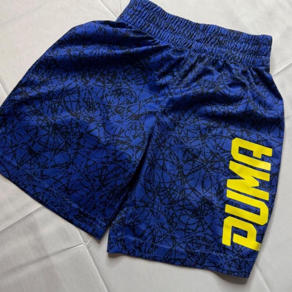 Puma Men's Blue and Navy Shorts
